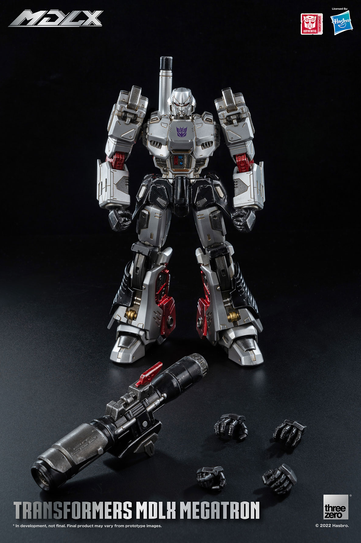 threezero Transformers MDLX Megatron Official Images & Details